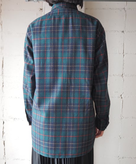 1970's Vintage PENDLETON Wool Check Shirt GR NV