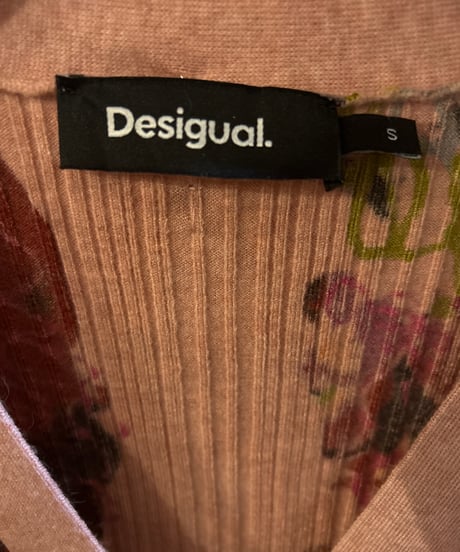 Desigual Floral Print Knit Dress PI