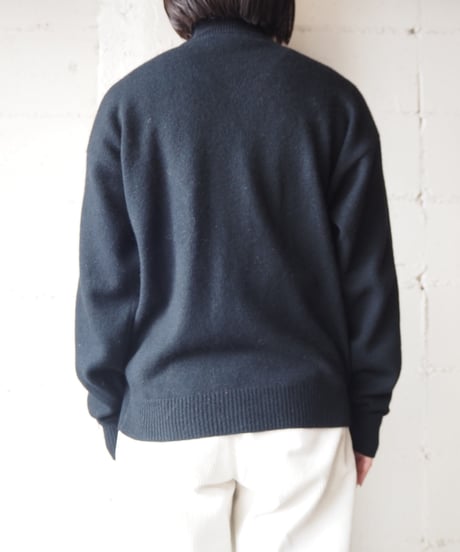 Calvin Klein Collarless Knit Cardigan BK