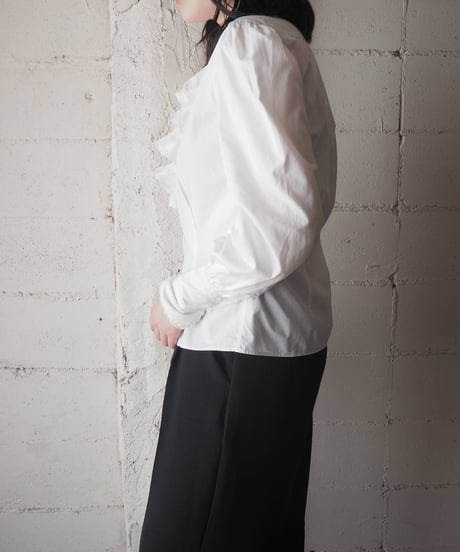 Ralph Lauren Frill Front Blouse WH