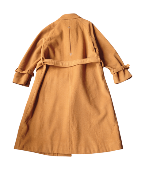 Burberry's Stand Fall Collar Wool Coat YE