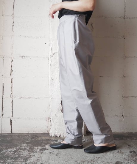 Center Press Silk Pants GR