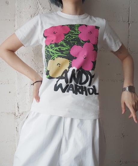 COMME des GARCONS Andy Warhol Flower Print Tee WH