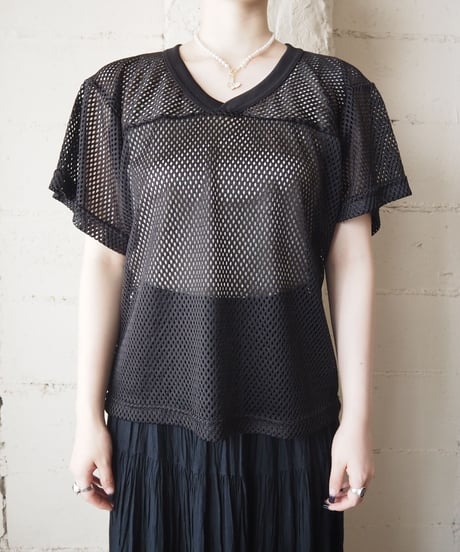 Mesh Tee BK