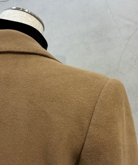 BURBERRY Wool × Angora Chester Coat BR