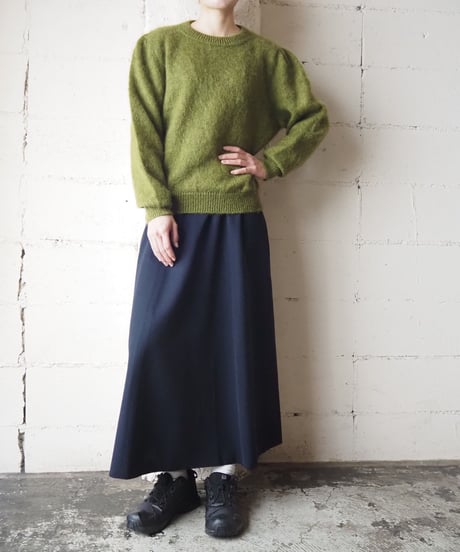 Rib Mohair Knit GN
