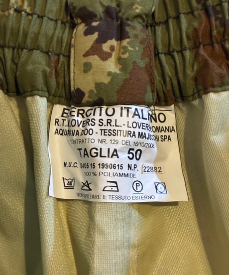 Italy Camouflage Pants BRGN