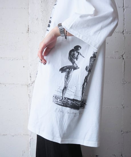 1990's Dead Stock USA Salvador Dali Tee All Around Print