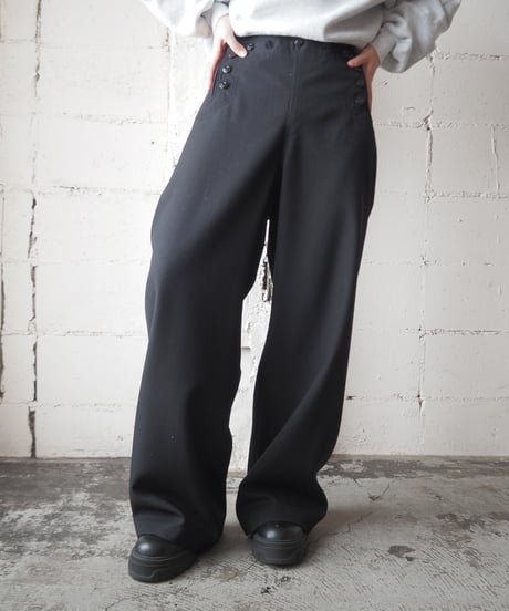1980's USNAVY Sailor Pants BK