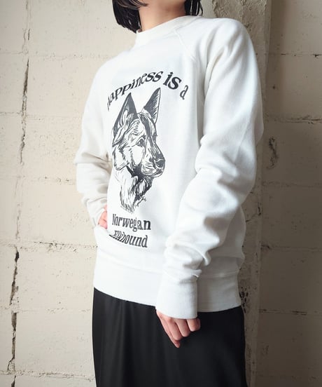 Norwegian Elkhound Print Sweat WH