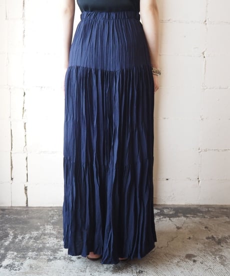 Tiered Easy Long Skirt NV