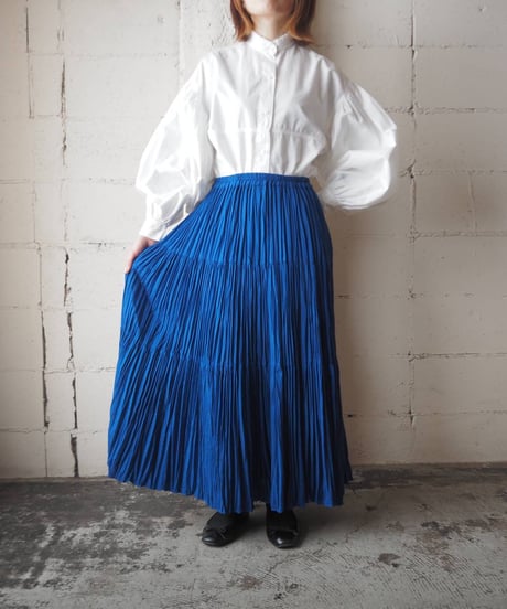 Tiered Easy Long Skirt BL