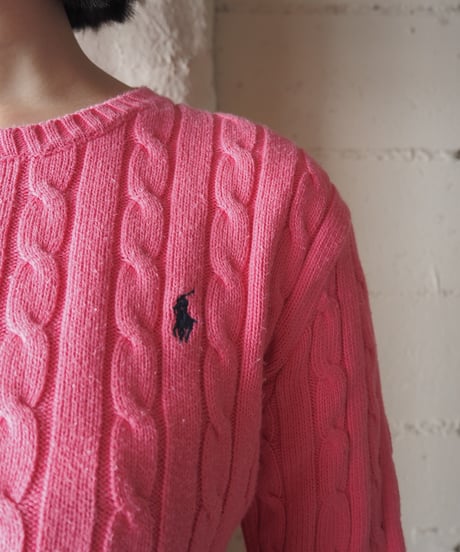 POLO RALPH LAUREN Cotton Cable Sweater PI