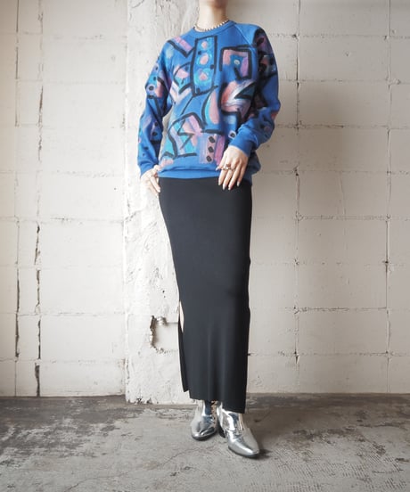 Hand Paint Art Sweat BL