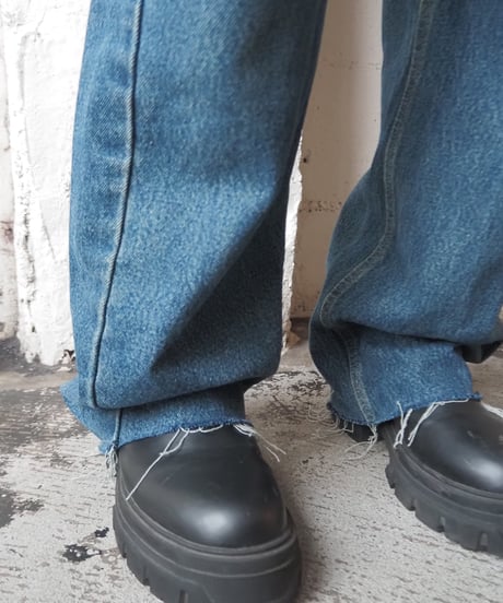 REMAKE Carhartt Drawstring Crashed Denim NV