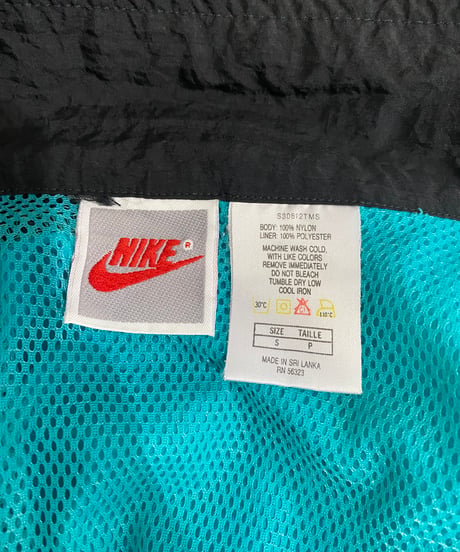 NIKE Stand Collar Nylon Jacket BL