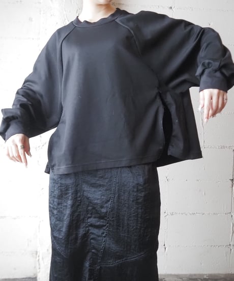 THE NORTH FACE Side Zip Sweat BK