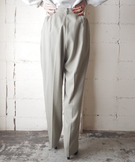 Center Press Straight Pants KA