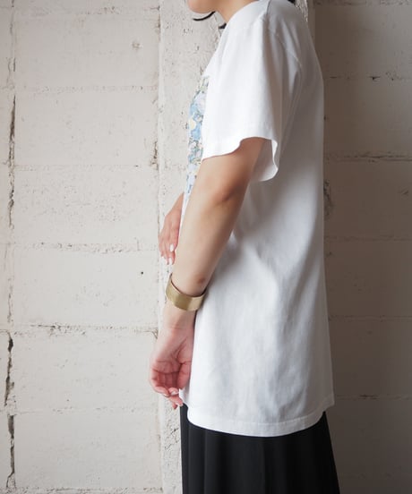 Ken Done Flower Print Tee WH