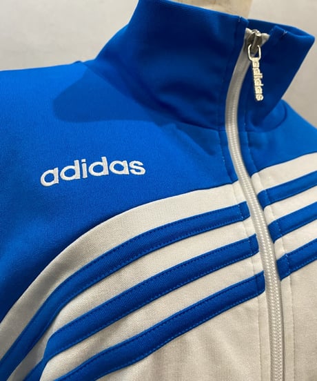adidas Bicolor Zip-Up Track Jacket BL WH