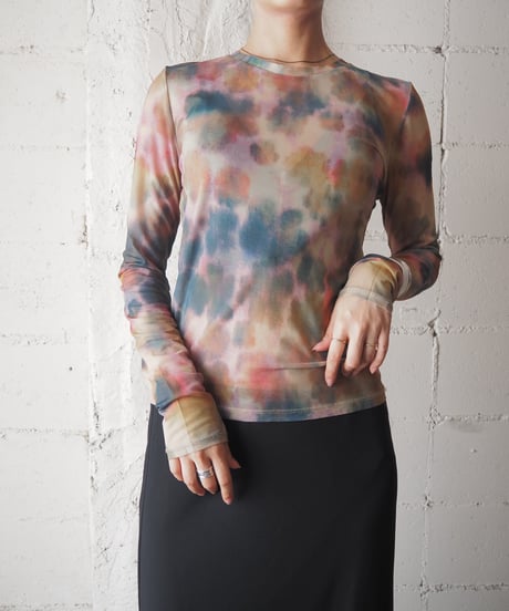 Water Color Sheer Cutsewn YEKAPI