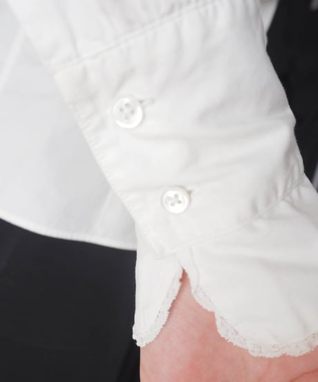 Ralph Lauren Frill Front Blouse WH