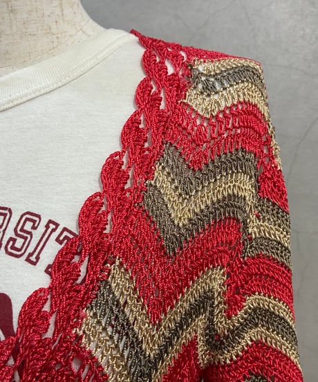 Zigzag Crochet Cardigan REBE