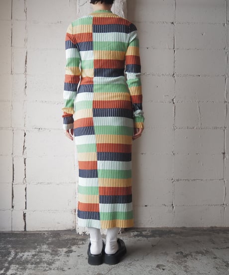 Desigual Multi Color Dress GR YE RE