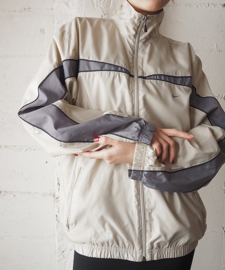 NIKE Bicolor Zip Up Jacket BEGR