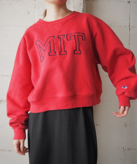 REMAKE 1990's Champion MIT Cropped Sweat RE