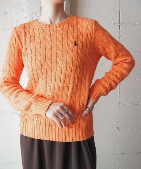 Ralph Lauren Cable Cotton Knit OR
