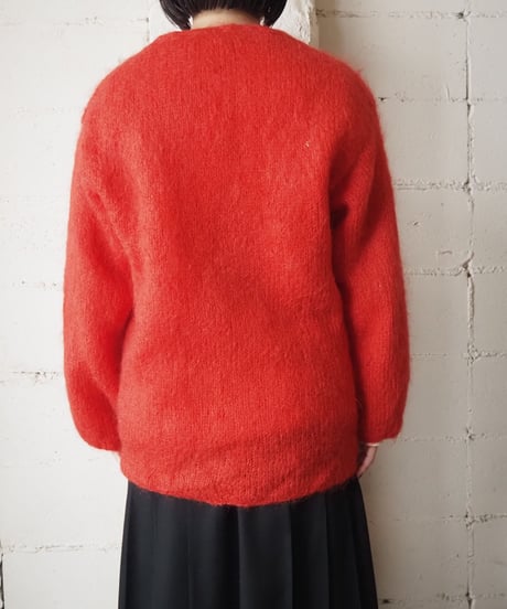 Mohair Knit Cardigan RE