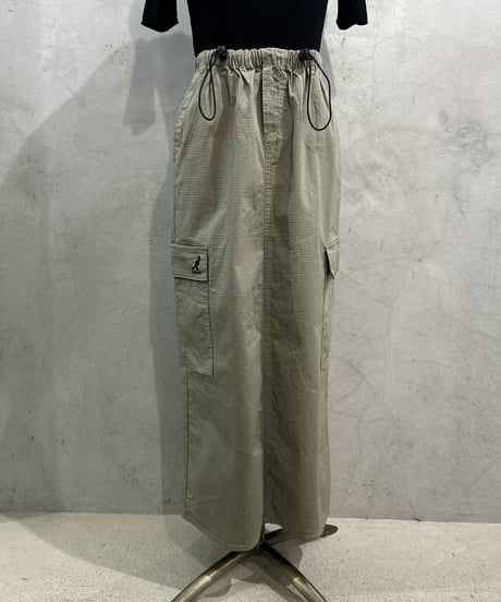 KANGOL Drawstrings Cargo Skirt KA