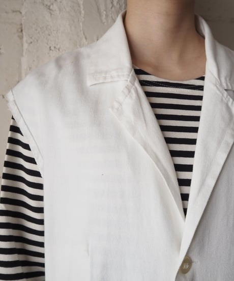 1970's EURO Work Coat Vest WH