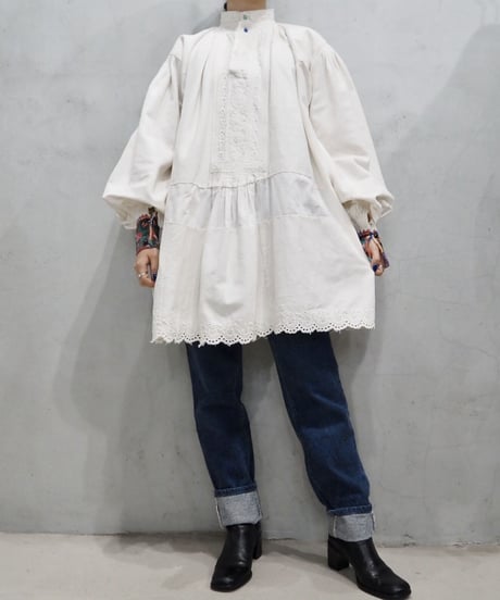 1930's Ukraine Embroidery Smock WH