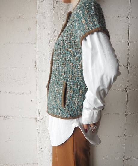 Mix Knit Vest LBLBR
