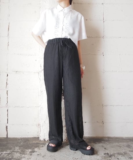 1990's Easy Lace Pants BK