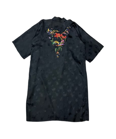 Back Embroidery Robe BK