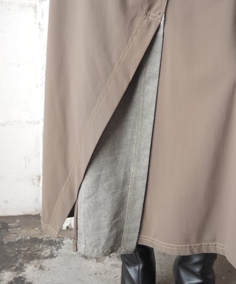 Off Shoulder Layered Design Dress KA