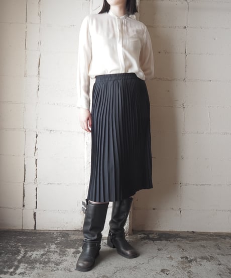 Ralph Lauren Silk Band Collar Shirt IV