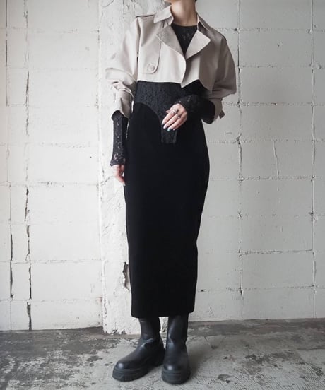 Remake Short Trench Jacket BE