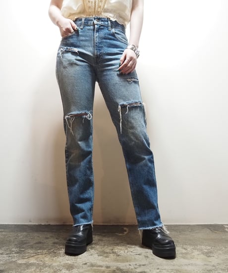 Levi's 505 USA Crashed Denim BL