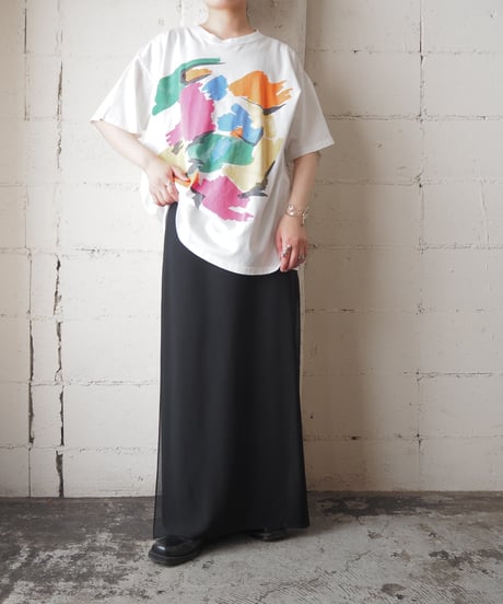 Paint Design Print Tee WHPIOR