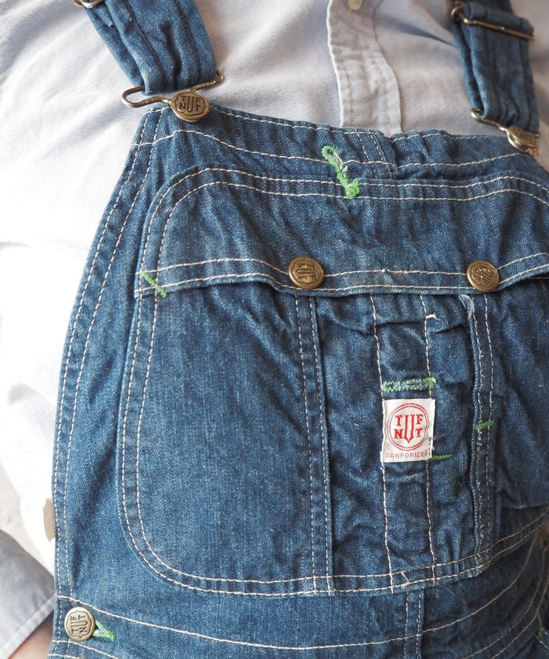 1960-70's TUFNUT Denim Overall NV | Orfeo