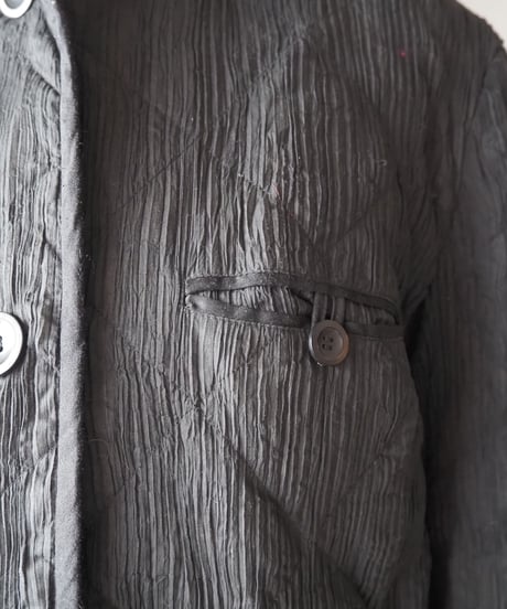 ISSEY MIYAKE Quilted Pleats Jacket BK