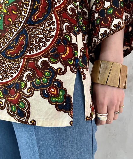 African Pattern Blouse IVRE