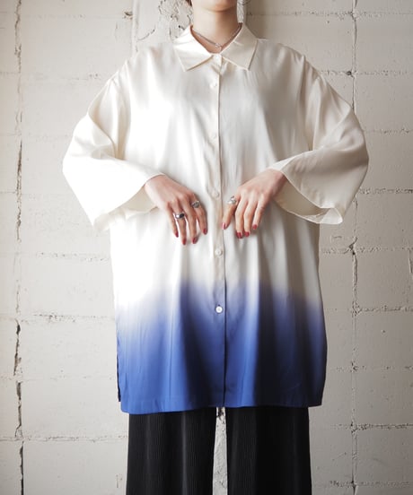 Gradation Silk Shirt WHPUR