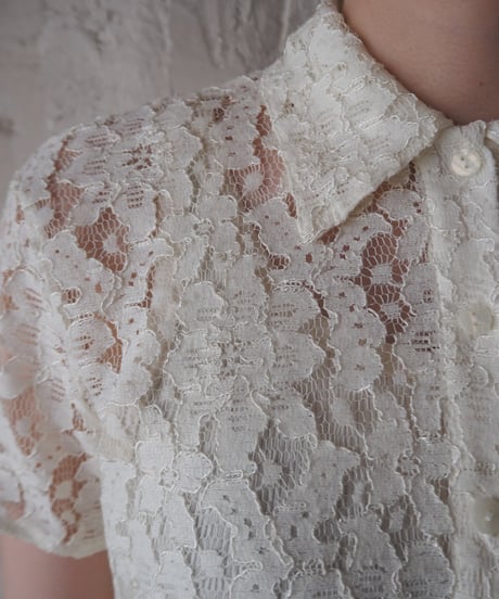 Short Sleeve Lace Shirt IV
