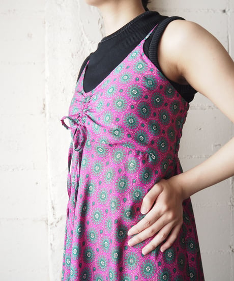 Small Pattern Camisole Dress PI