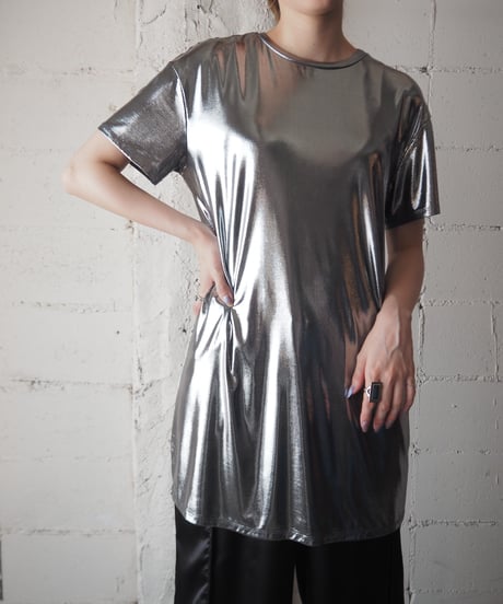 Metalic Silver Tee SV